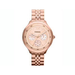 Horlogeband Fossil ES3241 Roestvrij staal (RVS) Rosé 16mm